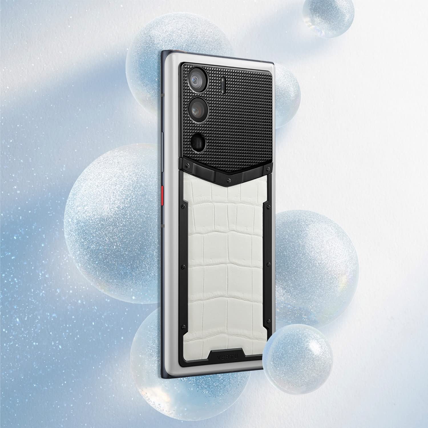 METAVERTU Alligator Leather 5G Phone, Unlocked Secure Encrypted Smartphone with Vshot NFT 64MP Camera Dual Luxury os & Web3.0 os Up to 18G RAM + 1TB ROM + 9T IPFS Storage