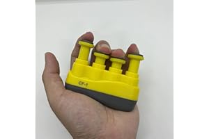 IOppWin Finger Strengthener - Hand Grip Trainer for Piano, Guitar, Bass, Ukulele, Zither and More - Plastic Material, Lightweight and Portable - Improve Finger Flexibility