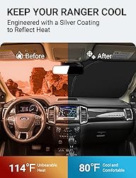 Proadsy Front Windshield Sun Shade Foldable