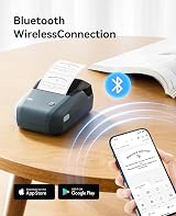 NIIMBOT B1 Label Maker 2 Inch Bluetooth Thermal Printer with 3 Rolls Labels view 7