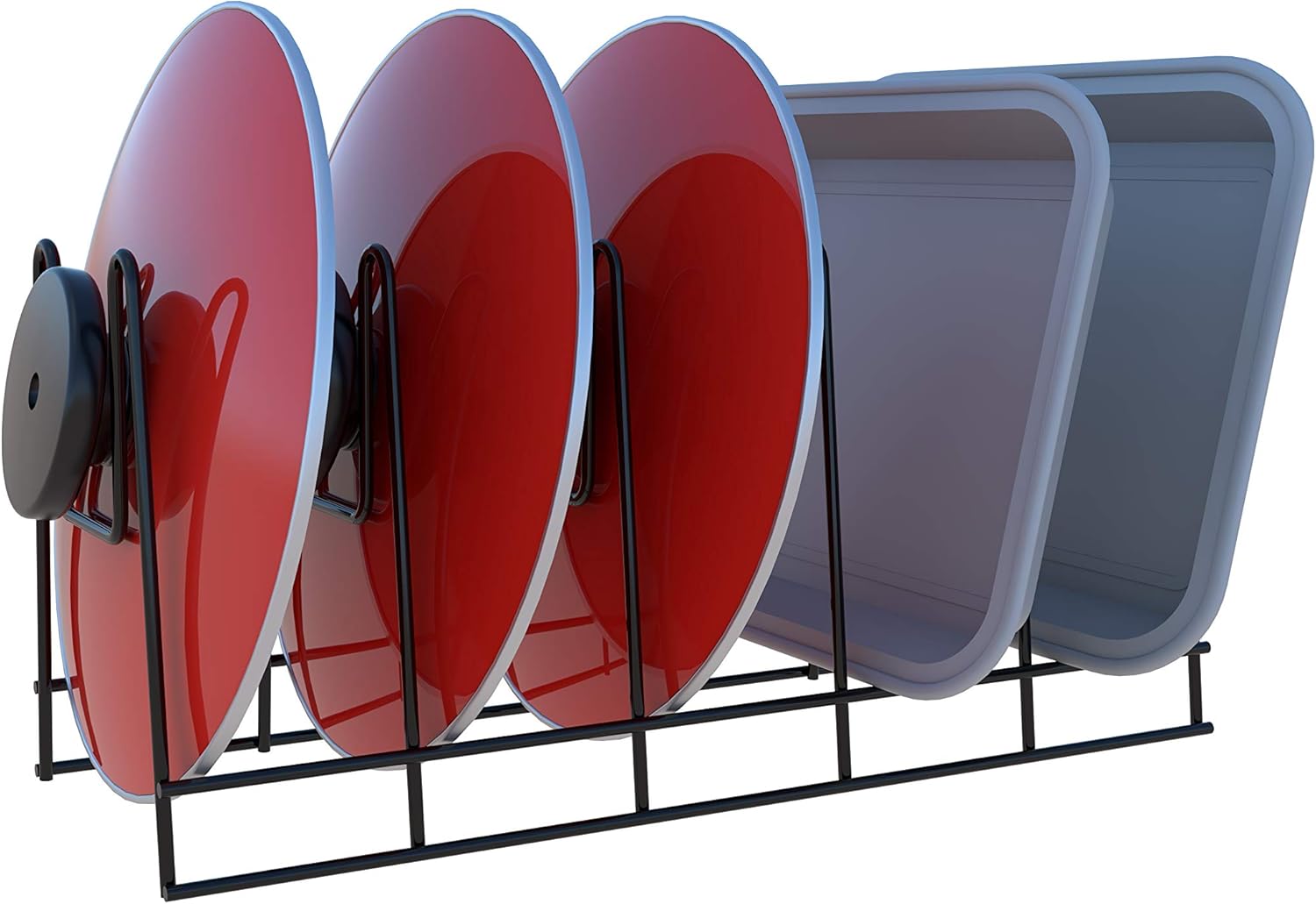 Suporte P Tampas Formas e Travesas Elegance Preto