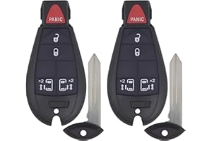 Replacement Key Fob for Ram C/V (2012-2015) & Dodge Grand Caravan (2008-2020) – 5-Button Keyless Entry Remote Transmitter FOB