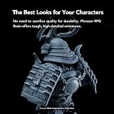 Phrozen RPG Resin 1kg Gray Flexible Tough 405um LCD 8K Precision Wargaming view 5