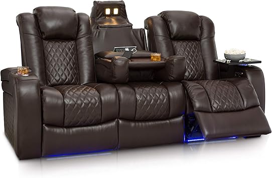 Amazon Com Seatcraft Anthem Home Theater Seating Leather