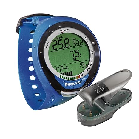 Mares Puck Pro plus Deep Blue Sparset mit Bluelink Interface