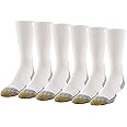 GOLDTOE Men's Xs Short Crew Socks, 6-Pairs