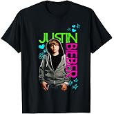 Official Justin Bieber Black T-Shirt Small
