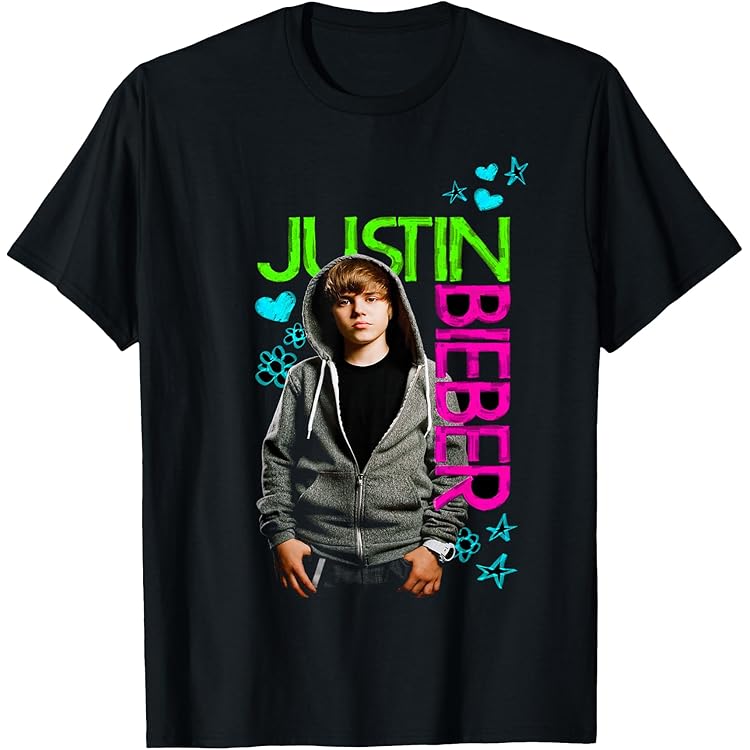 Amazon.com: Justin Bieber Official My World 2.0 Photo T-Shirt
