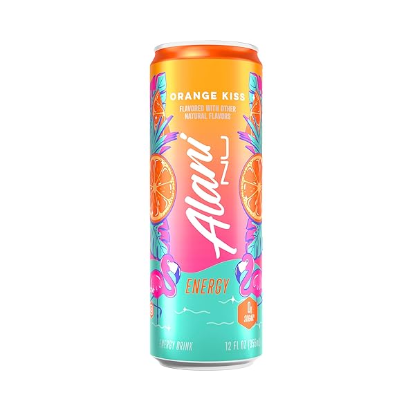 ALANI NU ORANGE KISS SUGAR FREE ENERGY DRINK...