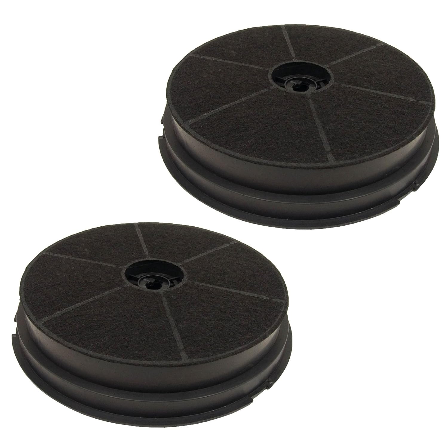 MasterPart Round Charcoal Carbon Cooker Hood Filters For CDA Vent Hoods