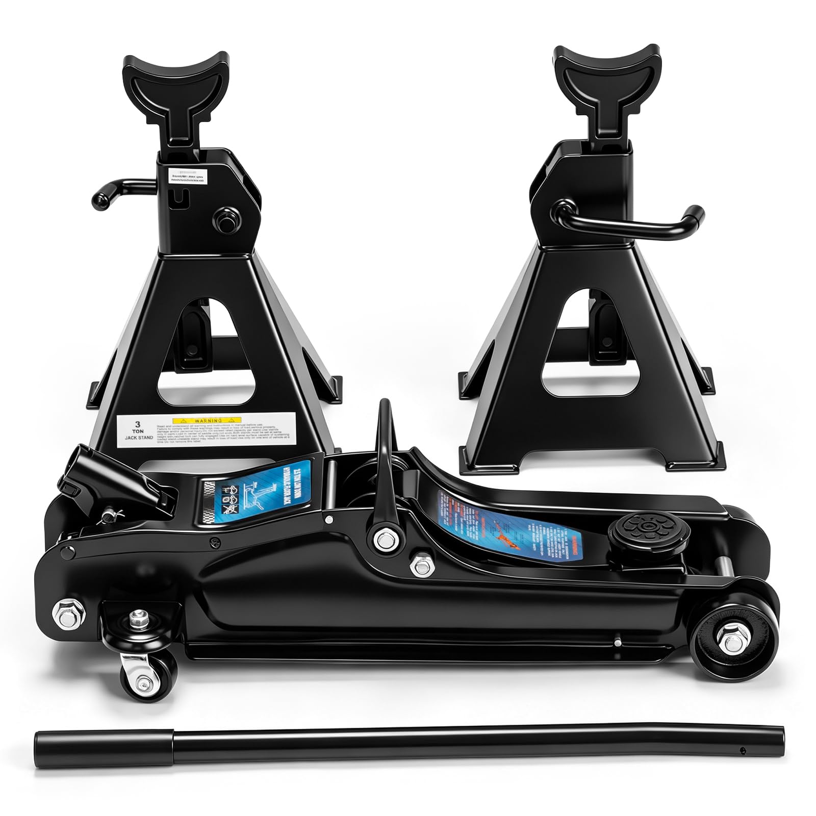 2.5 Ton Car Truck Floor Jack Service Heavy Duty Steel Hydraulic Low