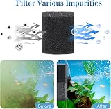 AQQA Internal Aquarium Filter 600L/h 6W Quiet with Rainfall Aerator 200L view 5