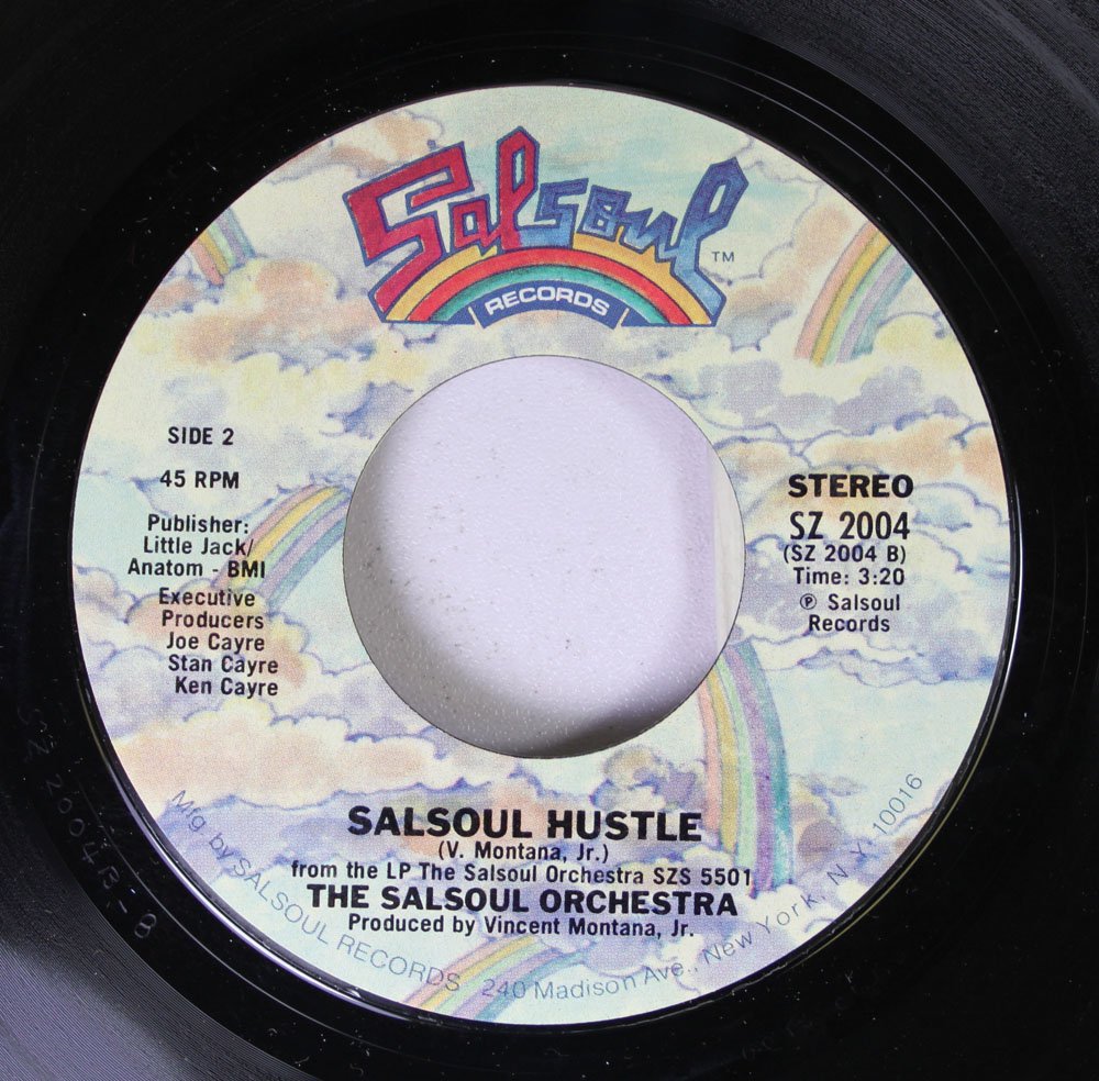  The Salsoul Orchestra 45 RPM Salsoul Hustle / Tangerine