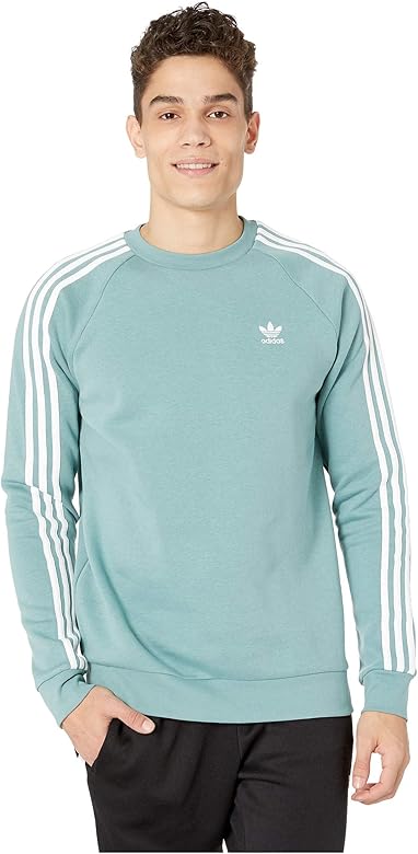 adidas 3 stripes crew