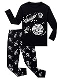 Barara King Space Little Boys Long Sleeve Pajamas
