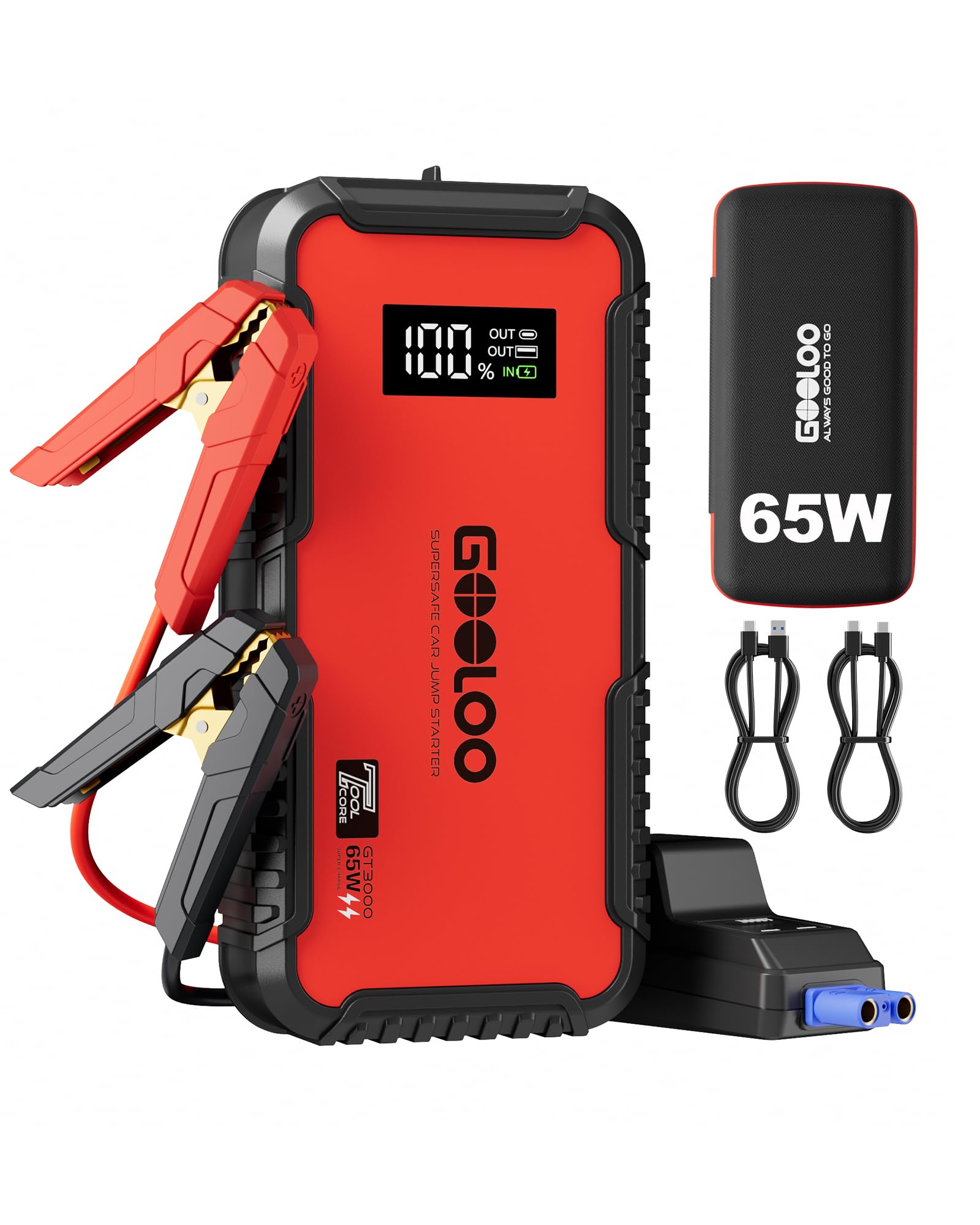 Most Popular: GOOLOO 4000A Jump Starter