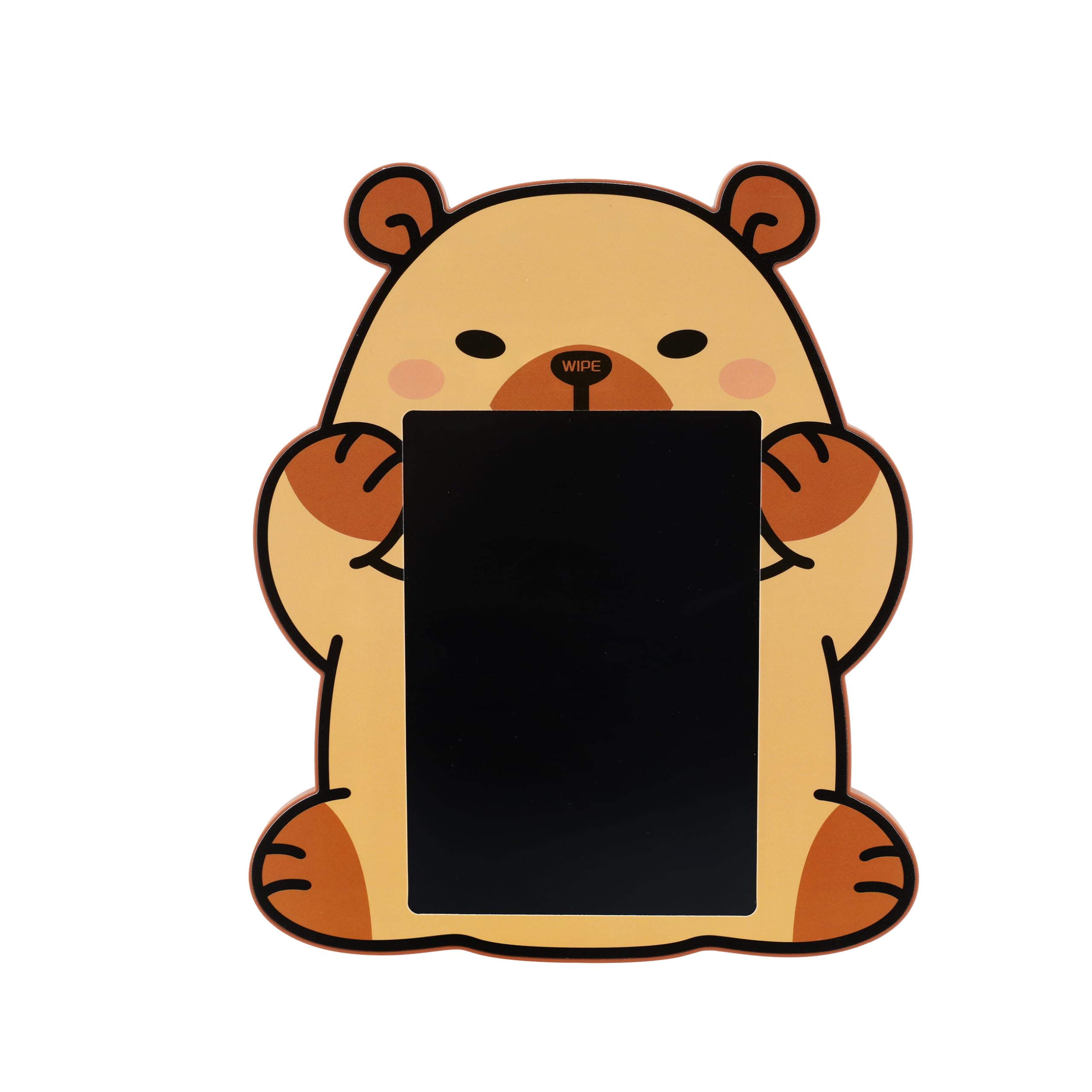 I-TOTAL - Cute Animal Magic Board - Pen Included, Easy Erasing with a Click on the Nose - Perfect for Drawing, Doodling and Learning (Capybara)