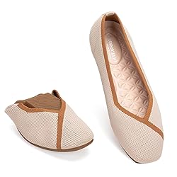 Frank Mully Womens Square Toe Flat Shoes