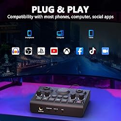 Podcast Equipment Bundle for 2, Audio Interface DJ
