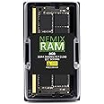 NEMIX RAM 8GB (1X8GB) DDR4 2666MHZ PC4-21300 1Rx8 1.2V CL19 260-PIN ECC SODIMM Compatible with Compatible with Synology Diskstation DS923+ NAS