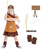 Amazon.com: Disguise Pocahontas Deluxe Costume, Brown, Medium (7-8) : Toys  & Games