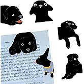 Magnetic Bookmarks - 6 Pieces Cute Dogs Bookmarks for Women Readers, Book Marks for Reading Office Supplies, Book Markers Gift for Book Lovers (B)
