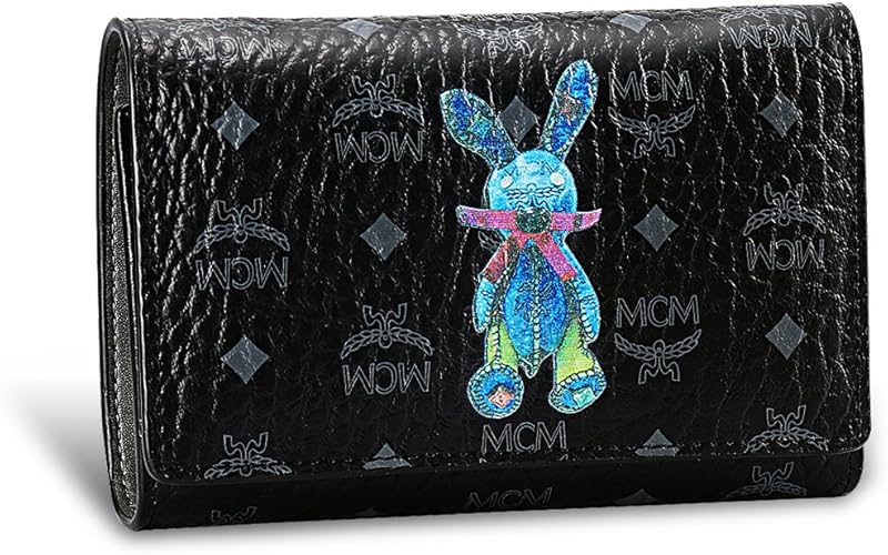 Amazon 財布 レディース スモール ウォレット Rabbit Visetos Trifold Wallet 長財布 可愛い コンパクト 並行輸入品 財布