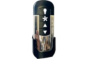 GENERIC Wall Holder Mount for Hunter Ceiling Fan Remote (3D Printed in The USA) (Black)