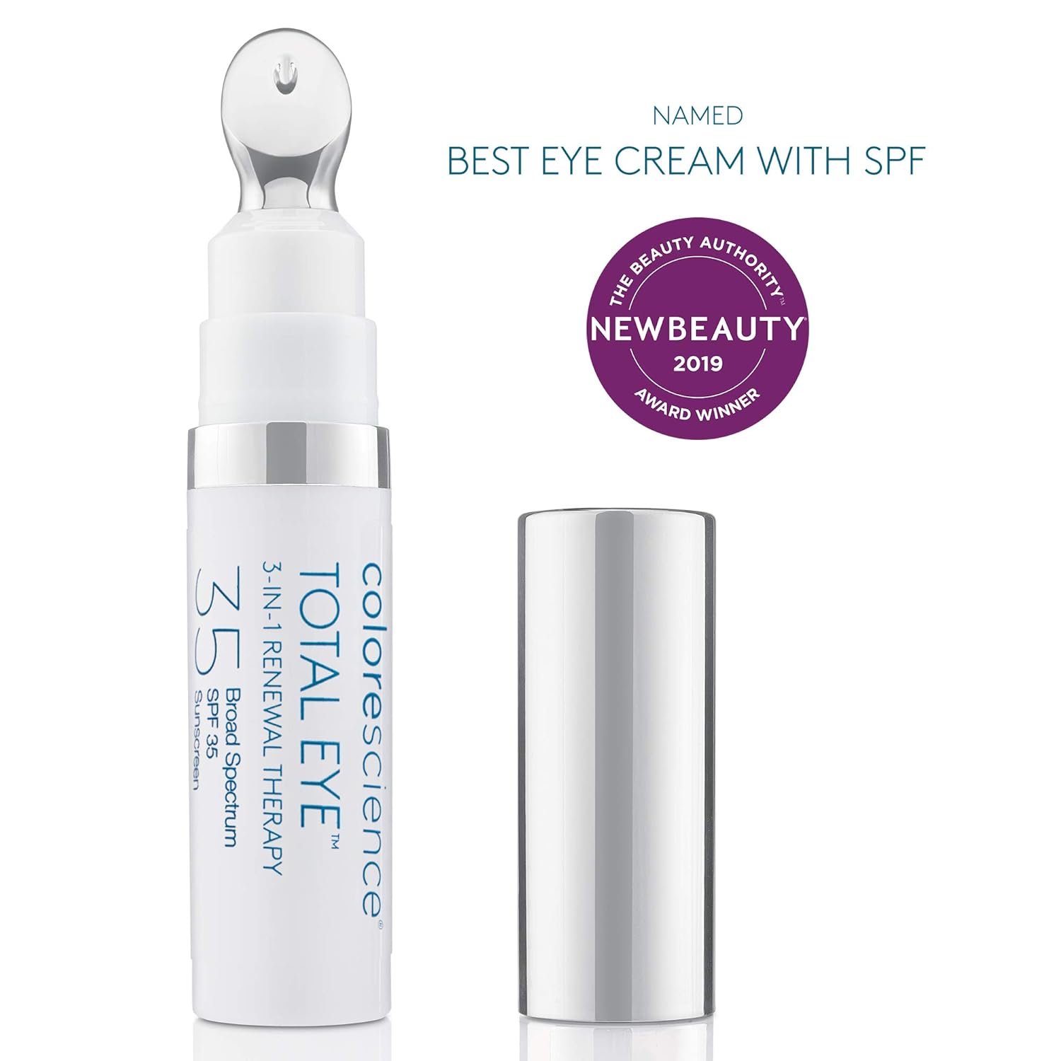 Colorescience Total Eye 3-in-1 Renewal Therapy, 0.23 Fl Oz: Premium Beauty