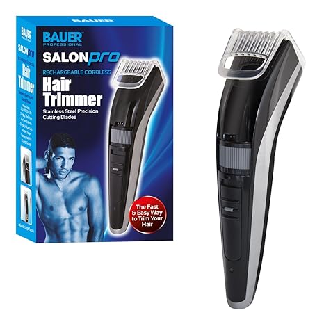 Bauer Professional Salonpro Men S Hair Trimmer And Clippers