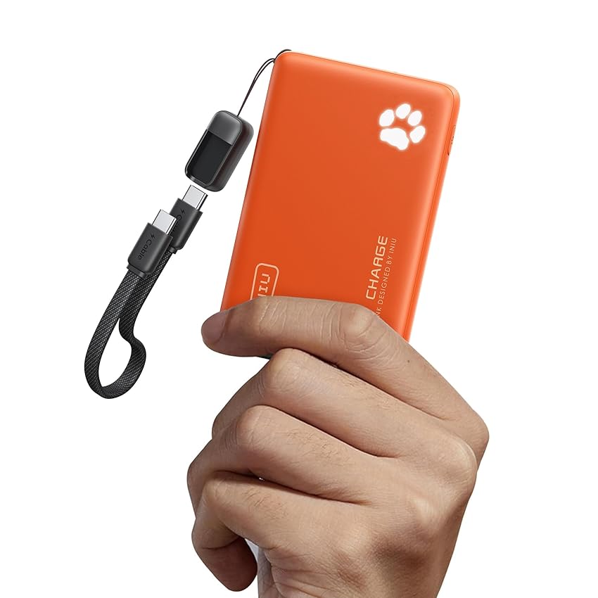 INIU Caricabatterie portatile, ultra sottile