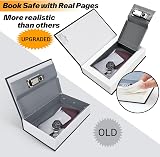 Ohuhu Book Safe w/ Combination Lock, Real Paper Diversion Secret Money Box view 2