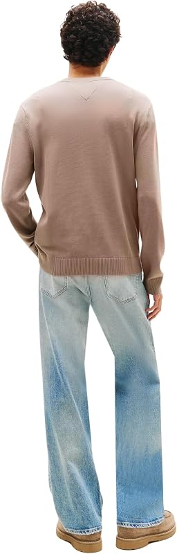 TJM Slim Ess Light Sweater Ext DM0DM22853 Pull Pull Gris (Ivy Mink), XXL