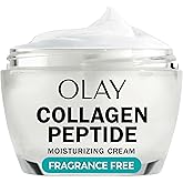 Olay Collagen Peptide Face Moisturizer, Firming Cream for Women, Fragrance-Free, Non-Greasy - Hydrating, Anti-Aging, Anti-Wrinkle, Smooth Fine Lines, Plumping Skin Care - Niacinamide, 1.7 Oz