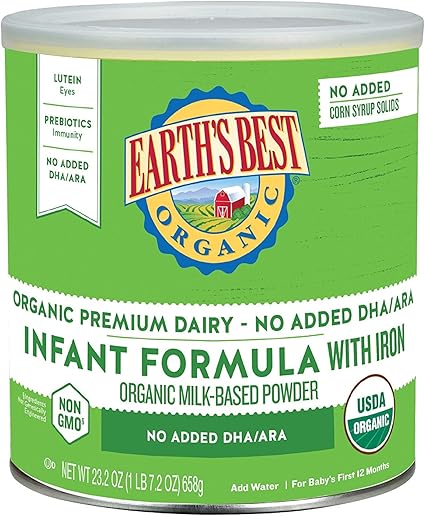 baby formula without dha and ara