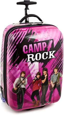 Disney Camp Rock - Equipaje para niños de 19 pulgadas con ruedas :  Amazon.com.mx: Ropa, Zapatos y Accesorios