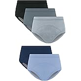 Hanes baby-boys Potty Training Underwear Brief, Heavy Absorbency Toddler Boys' Cotton Training Underwear, 5 Pack