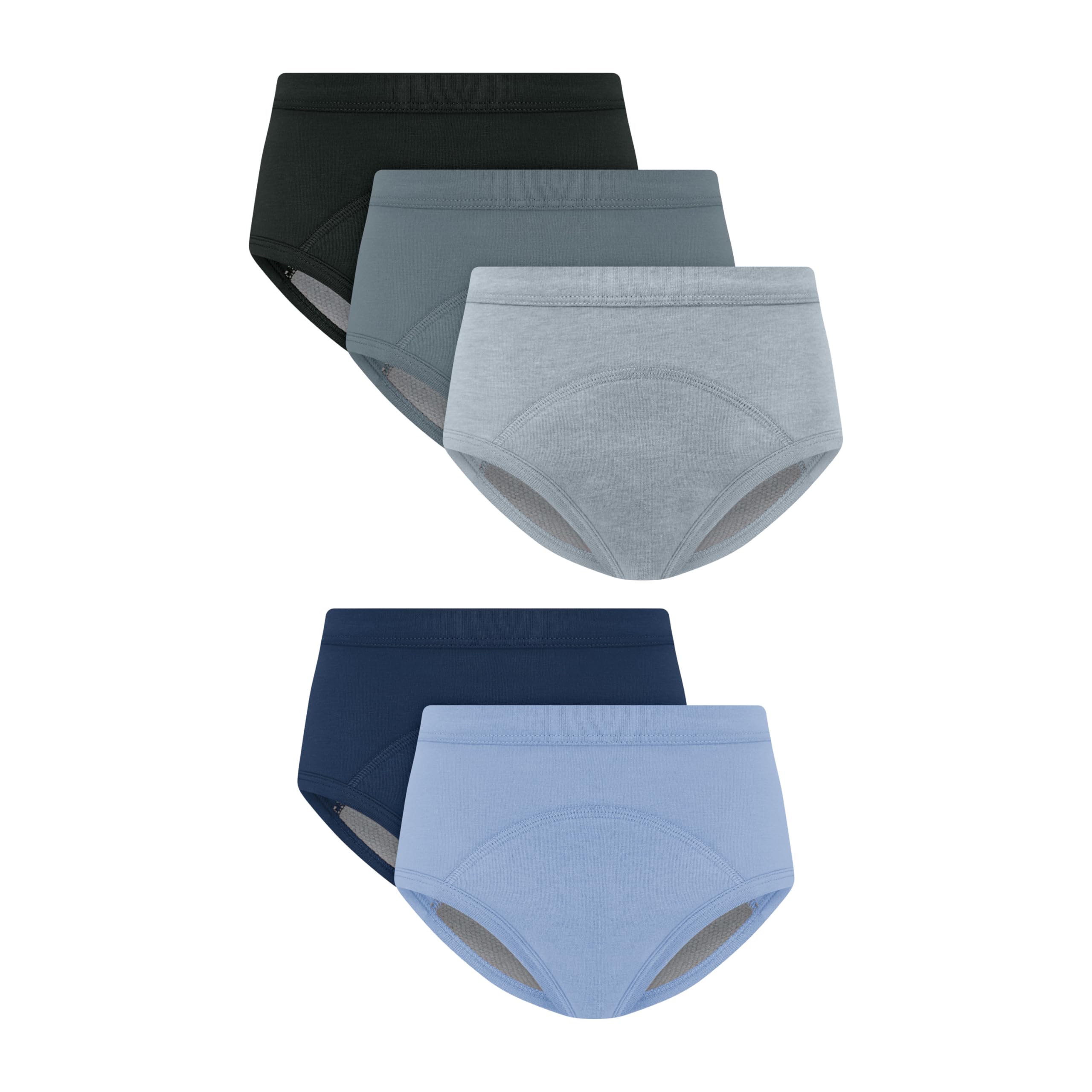 Photo 1 of Hanes Unisex Baby Potty Training Underwear Brief, 5 Pairs, Heavy Absorbency Toddler Boys' Cotton Training Underwear