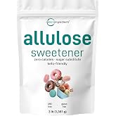 Micro Ingredients Allulose Sweetener, 3 lb | Zero Calorie, Plant Based | No Erythritol | No Aftertaste | Vegan Sugar Alternative | Great for Coffee, Drinks, Tea, Cooking &amp; Baking | Keto Friendly