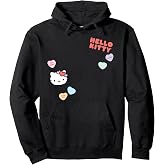 Hello Kitty Candy Hearts Valentine's Day Hoodie Pullover Hoodie