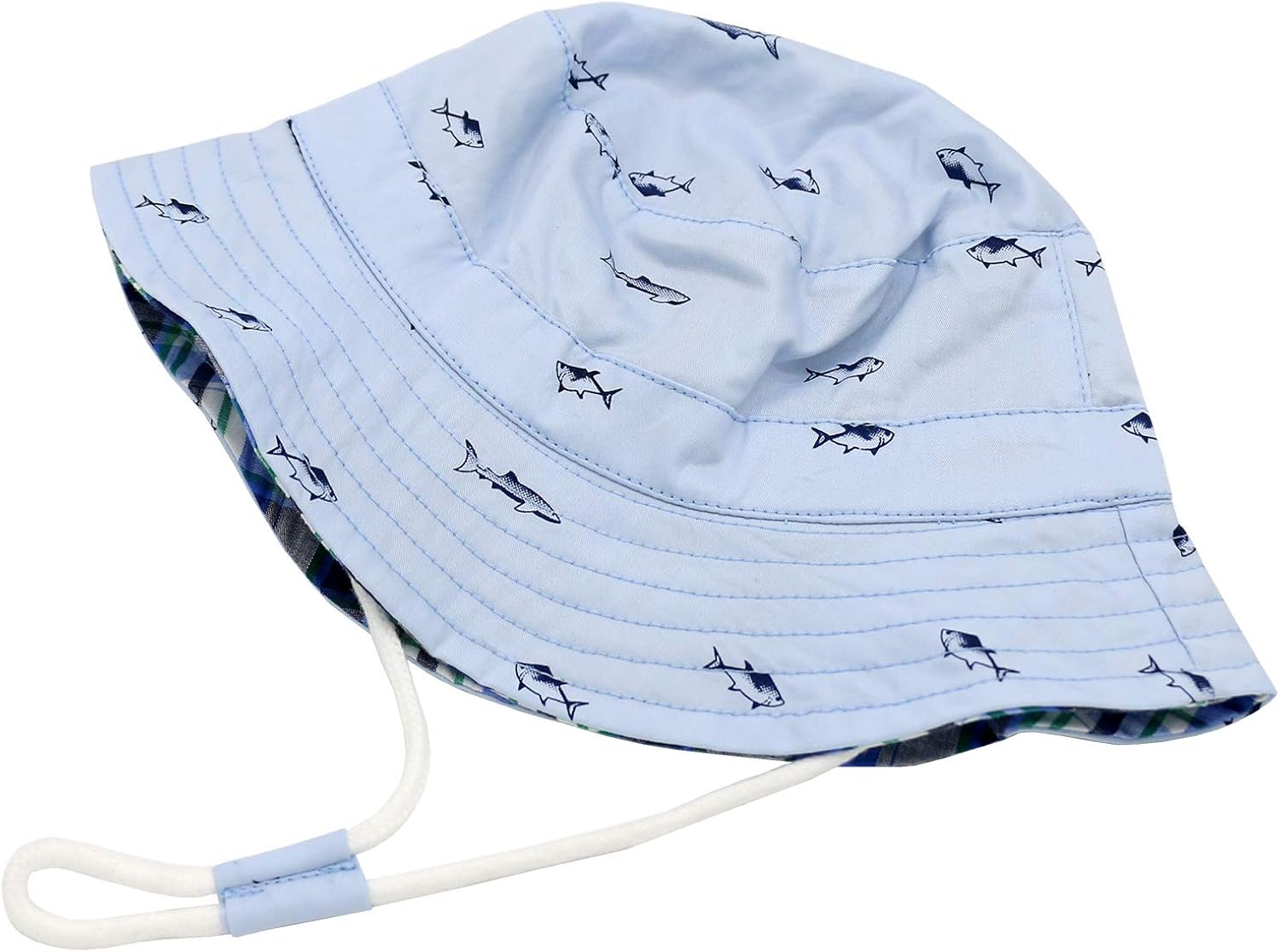 Sarfel Baby Sun Hat Toddler Summer Hats UPF 50+ Baby Bucket Hat Kids Beach Hats for Baby Boys: Clothing