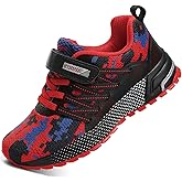 KUBUA Kids Sneakers for Boys Girls Running Tennis Shoes Lightweight Breathable Sport Athletic