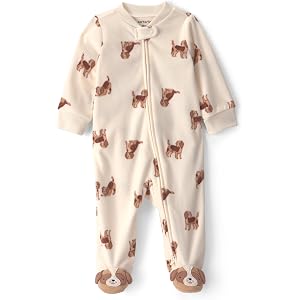 Carter's Baby Boys' Fleece Sleep and Play