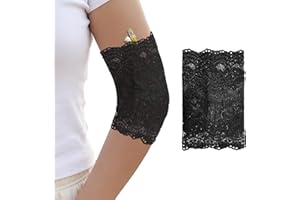 MENURSY PICC Line Lace Sleeve - Stylish Med Arm Cover, Soft Breathable IV & Cast Protector, Non-Slip Silicone Gasket, 1 Pc