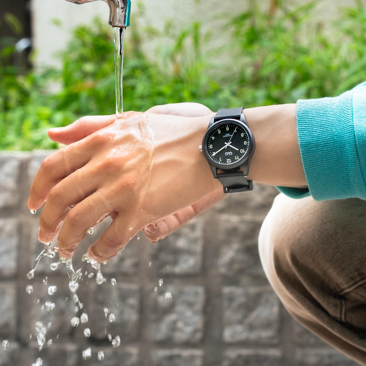 Citizen Q&Q Wristwatch, Analog, Waterproof, Urethane Strap, navy, 1 piece, Quartz Watch, Water Resistant to 10 ATM, Simple