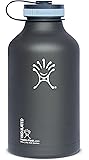 Hydro Flask Insulated Stainless Steel Wide Mouth Water Bottle and Beer Growler, 64-Ounce