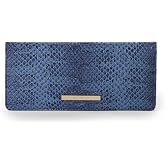 BRAHMIN Ady Wallet - Navy Bonaire