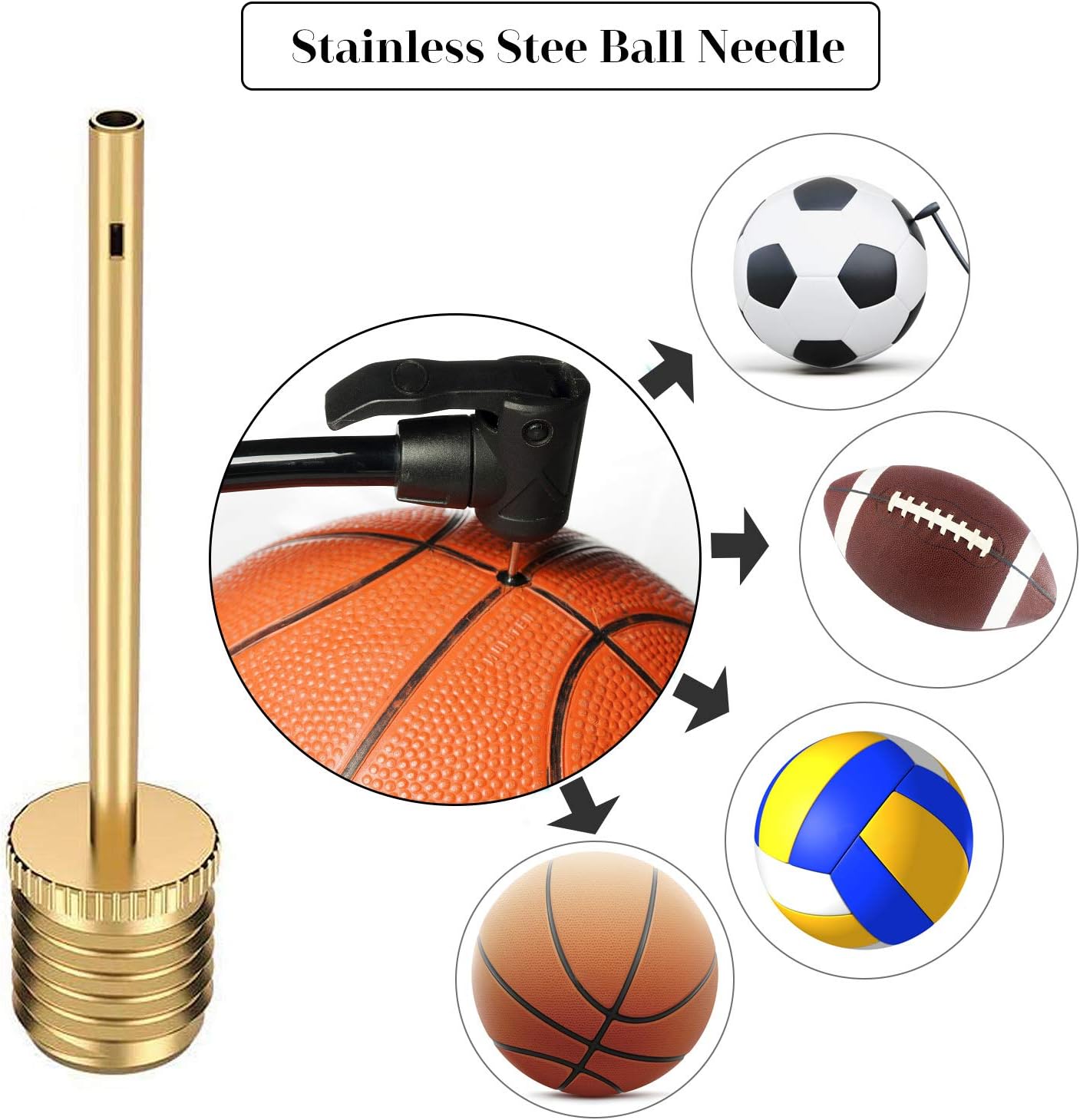 astarye 35PCS Bike Pump Adapter, Schrader Valve, Presta Valve, Dunlop/Woods Tyre Valve Adaptor - Image 4