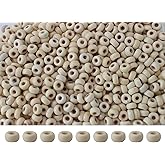 Natural Turquoise Seed Beads 4mm 1400pcs Small White Stone Abacus Loose Rondelle Space Beads Bulk for Necklaces, Bracelets, Hair, Keychains, Lanyards & Professional Jewelry Making and Adult Crafting