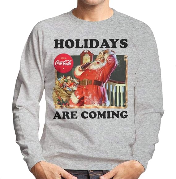 coca cola christmas sweatshirt